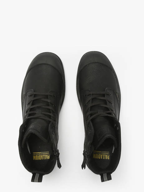 Pampa Zip Enkellaarsjes Uit Leder Palladium Zwart men 76888008 ander zicht 4